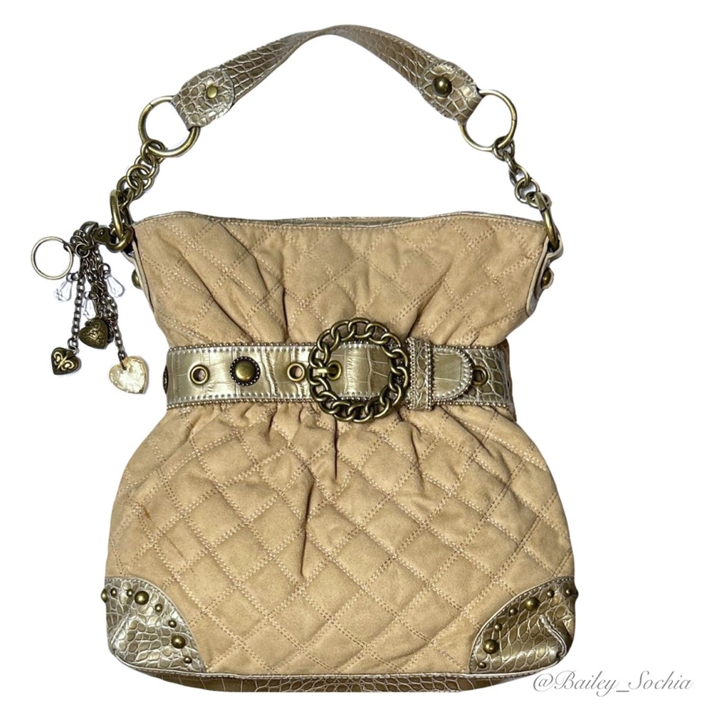 Vintage Kathy Van Zeelan Quilted Hobo Bag - Picture 2 of 12